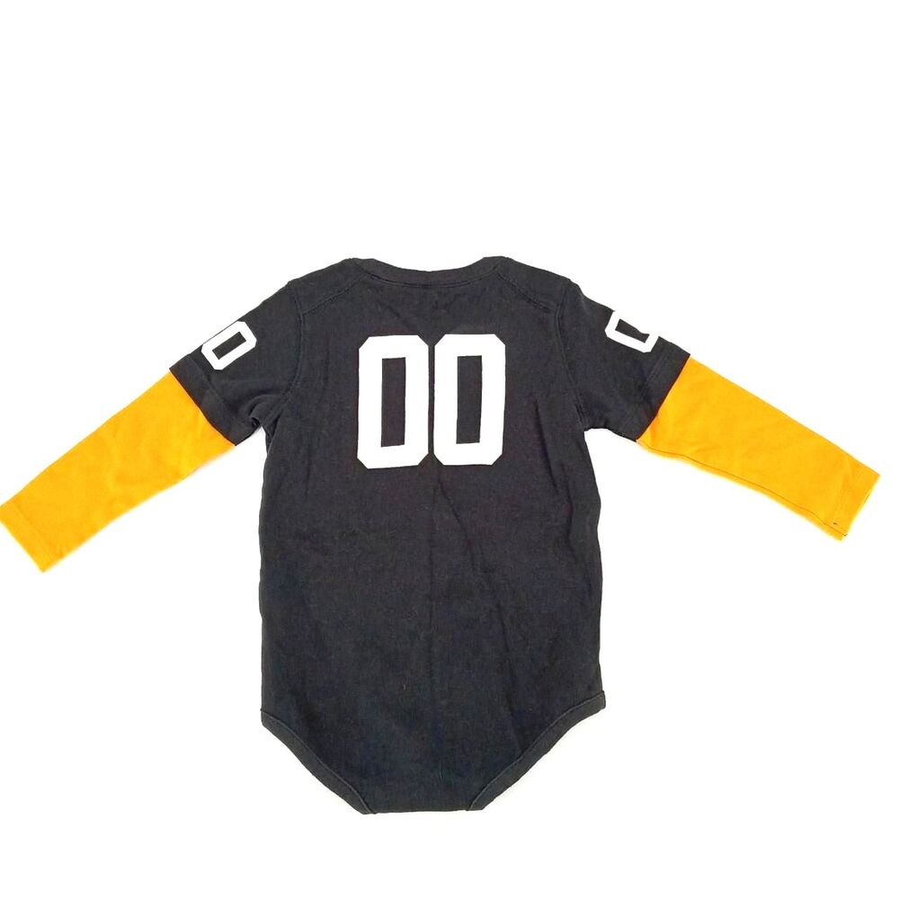 Nike Iowa Hawkeyes Baby Jersey Bodysuit 24M Black Gold Football - Picture 5 of 7